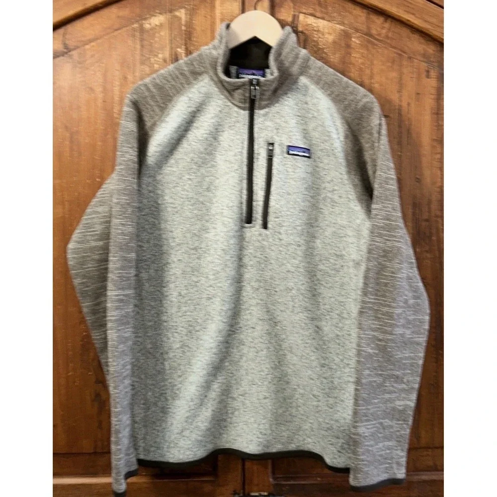 Men's PATAGONIA Better Sweater 1/4-Zip Fleece Pullover #25523‎ Large